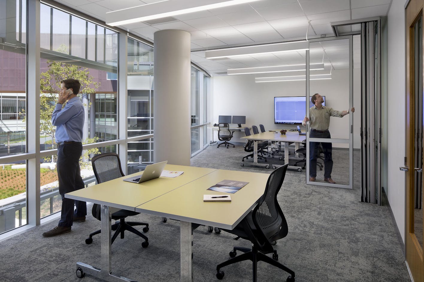 staying connected in office interiors