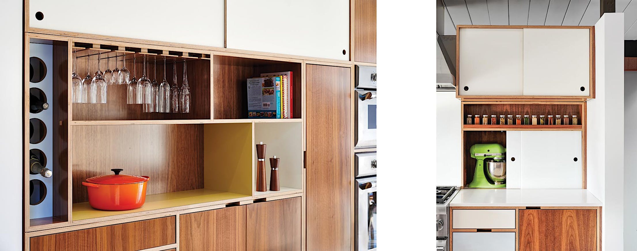 mid-century modern kitchen remodel