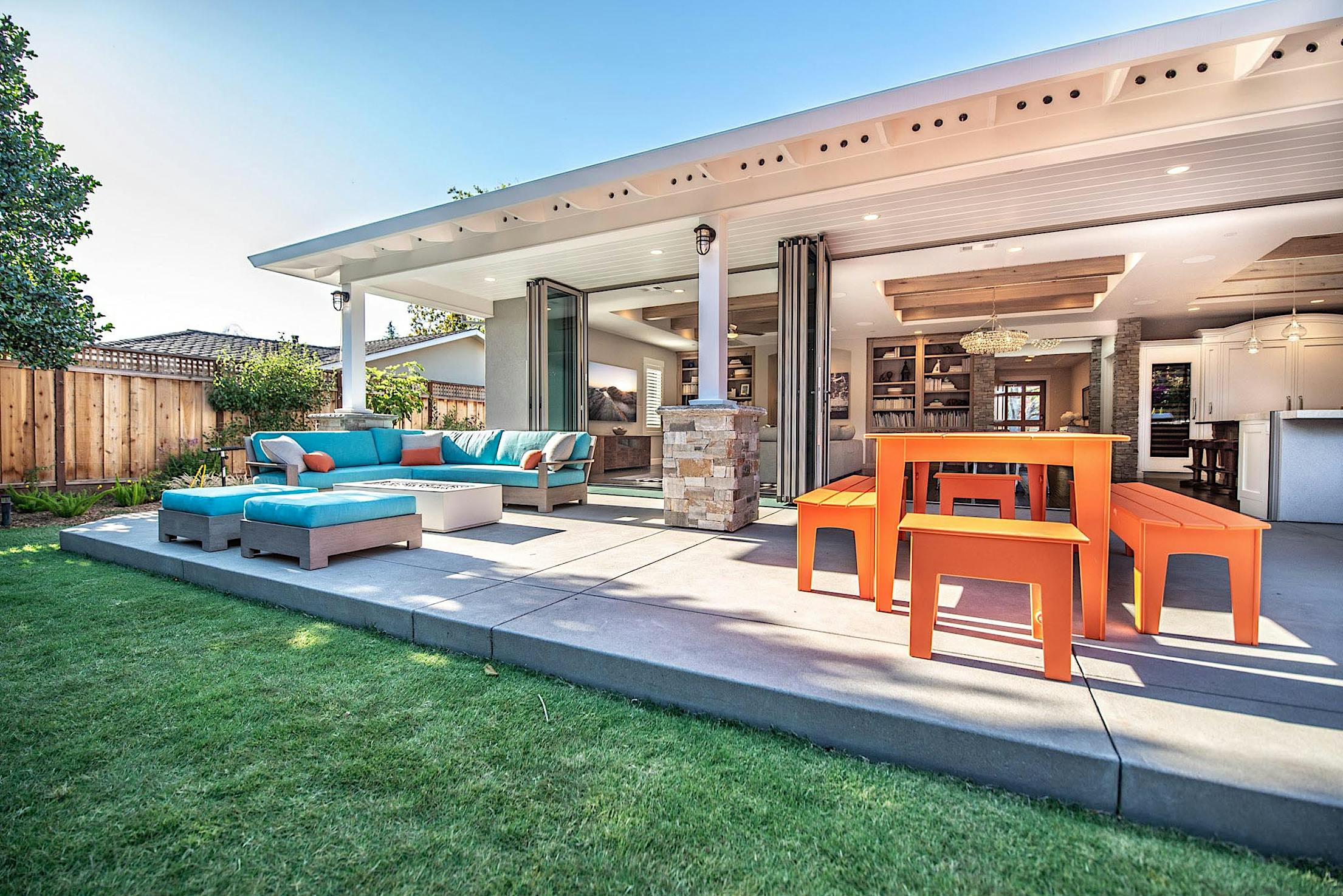 a living room remodel for the ultimate indoor/outdoor lifestyle