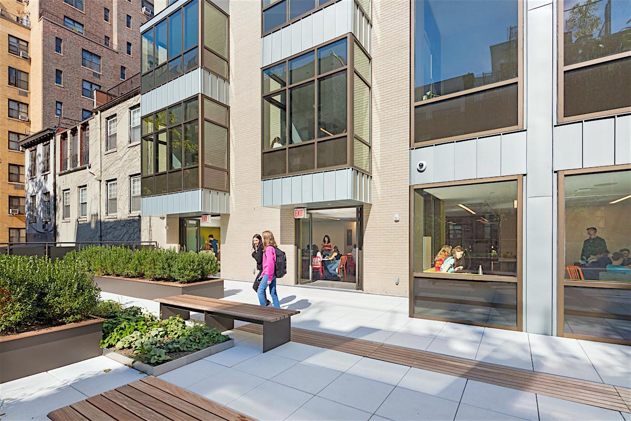 indoor outdoor space in modern school design for health and wellbeing of students