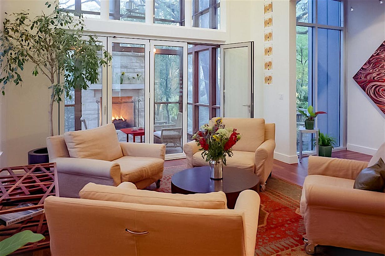 NanaWall interior moving glass wall partitions