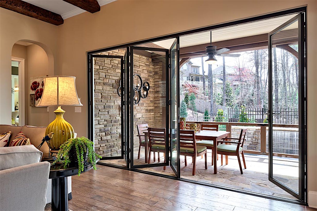 folding glass doors 2019 trends
