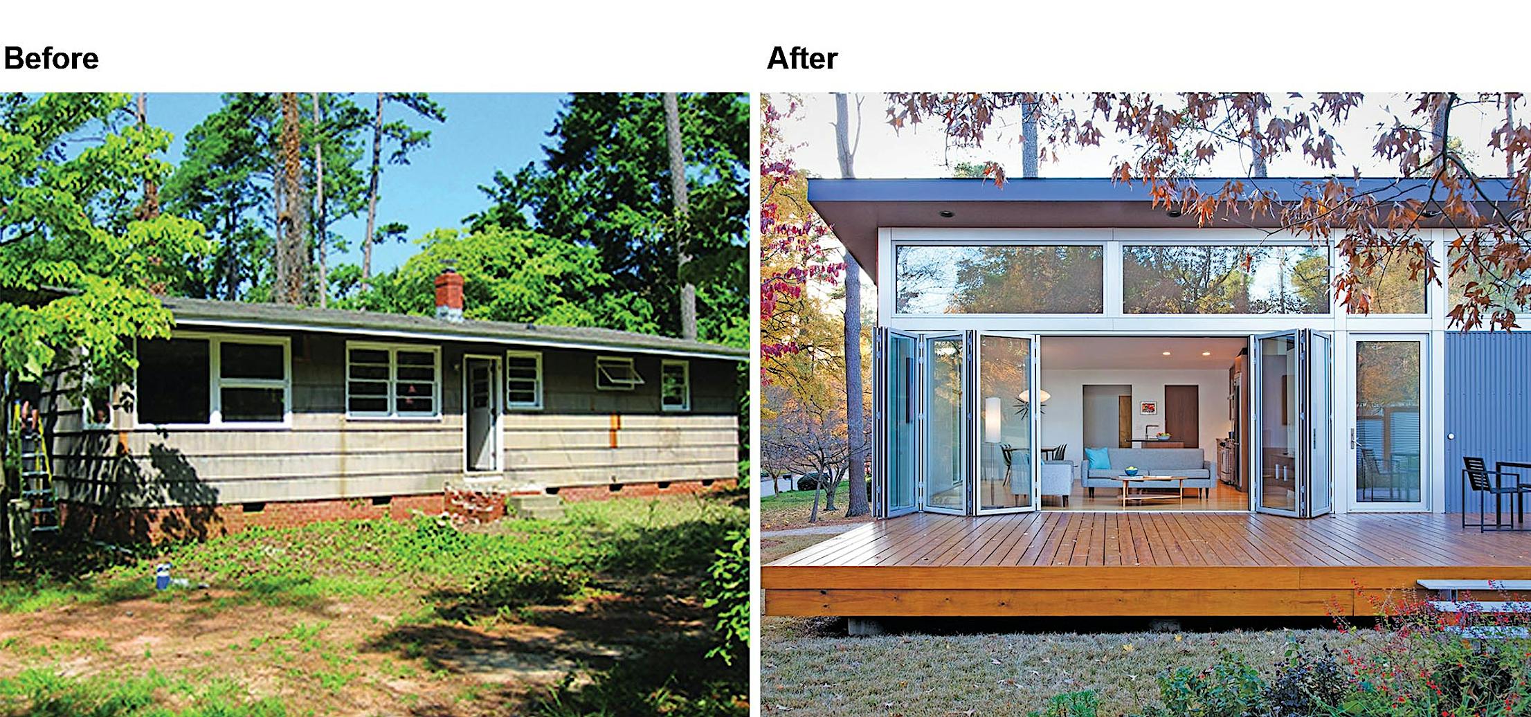 folding patio doors in remodel