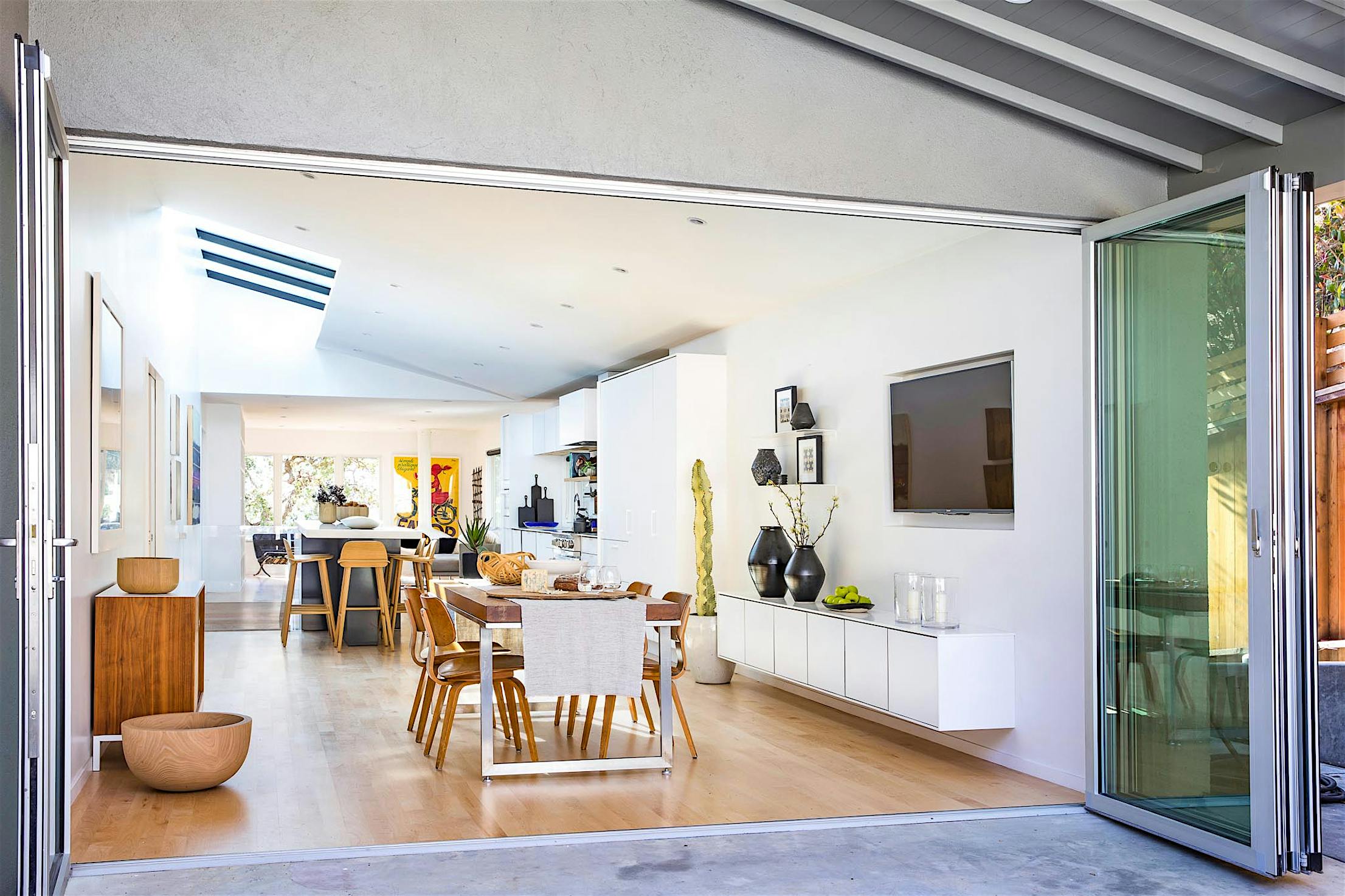 remodel with retractable patio doors