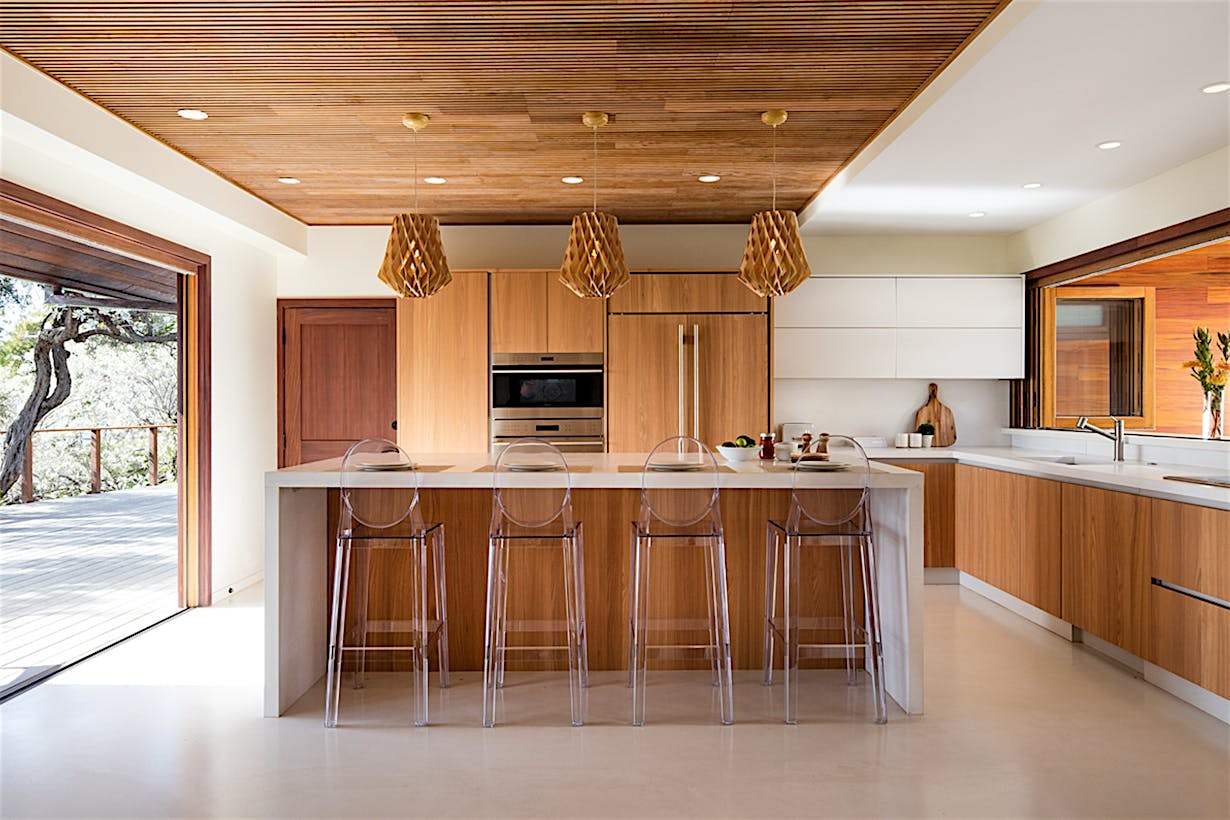 residential opening glass systems in wood