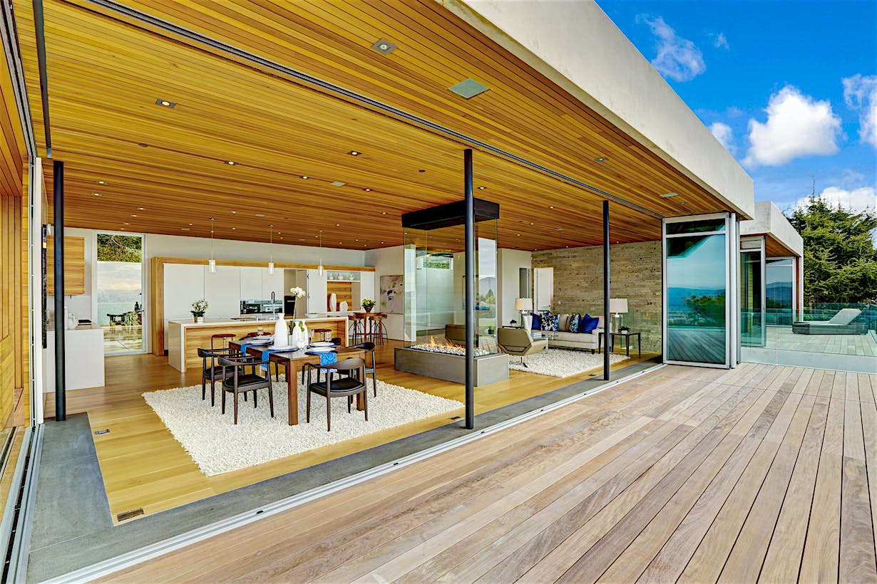 residential stacking glass wall systems
