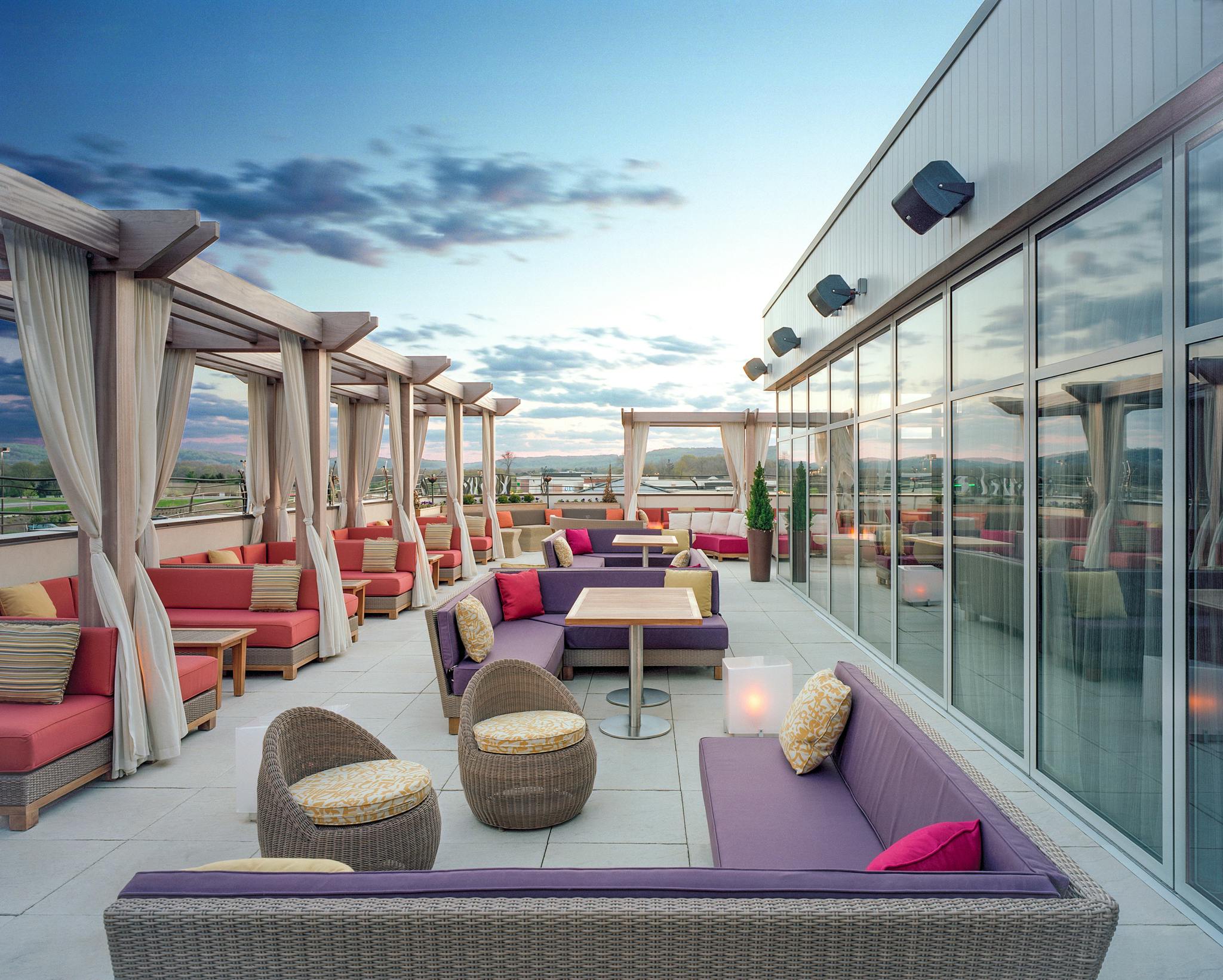 commercial glass walls in the best rooftop bars
