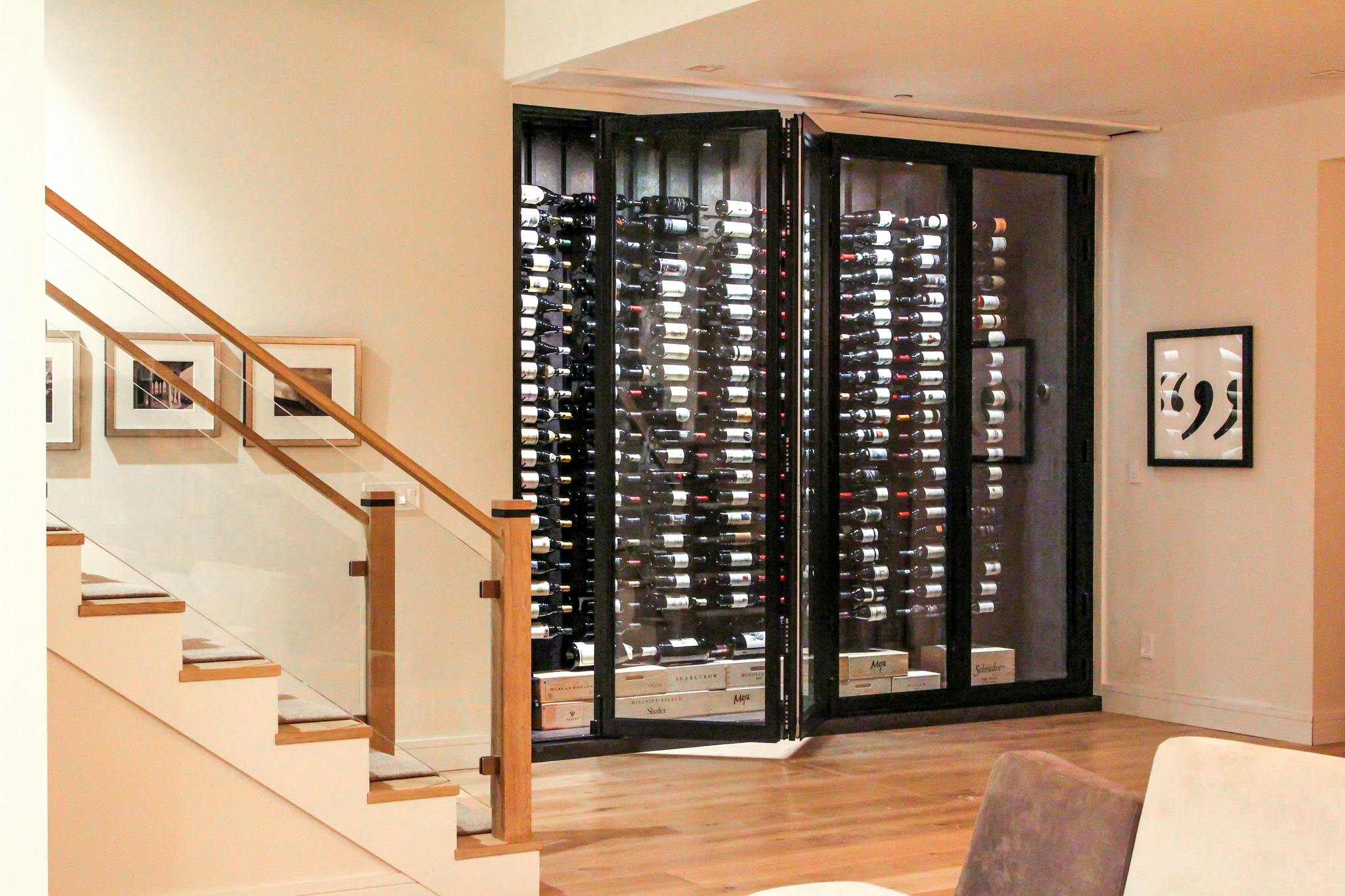 moveable glass doors