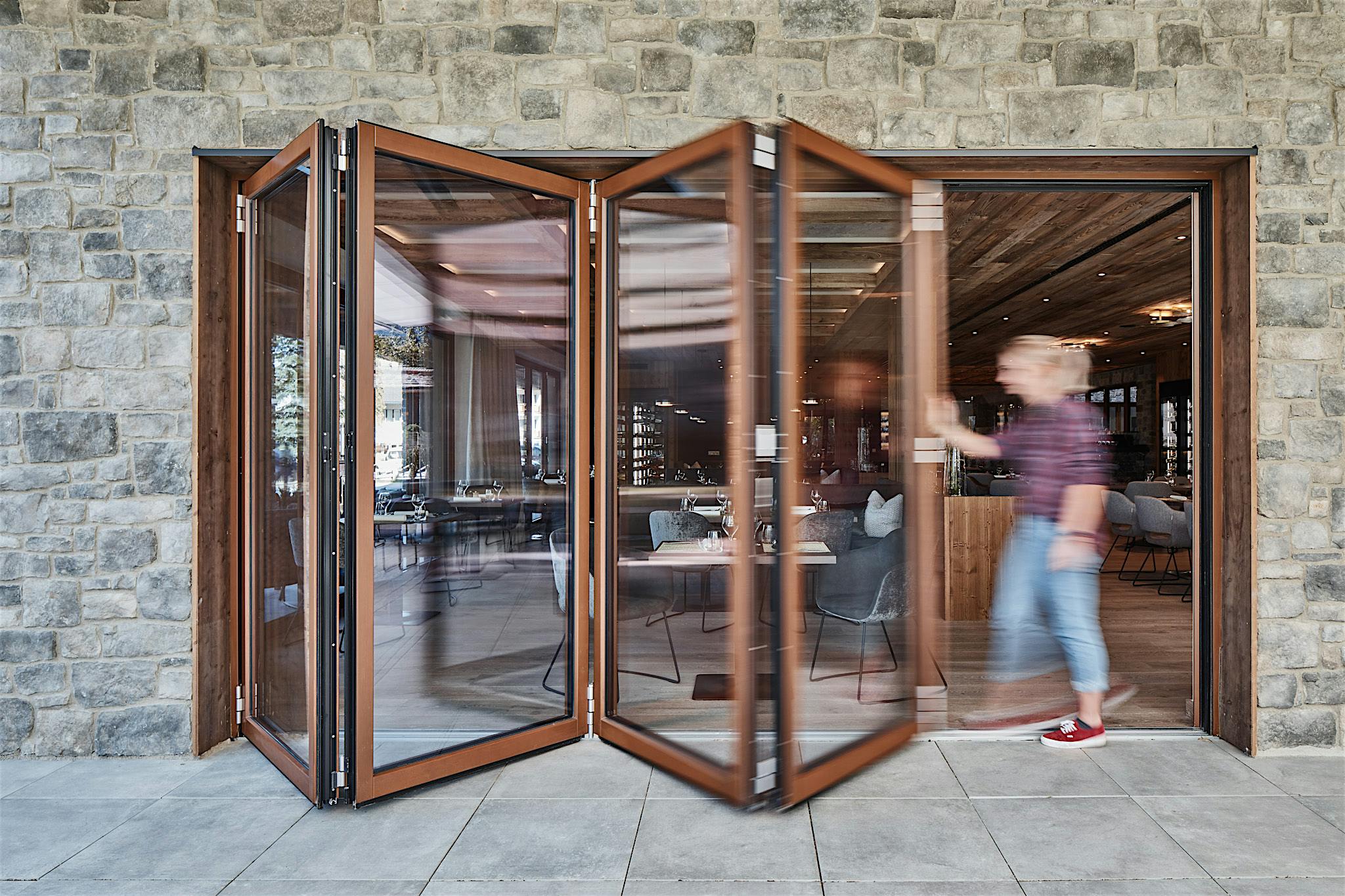 NanaWall Generation 4 Wood Framed Folding Glass Walls