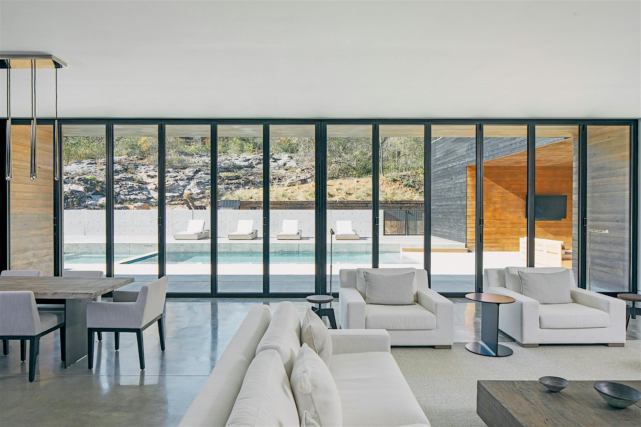 Generation 4 folding glass wall by NanaWall