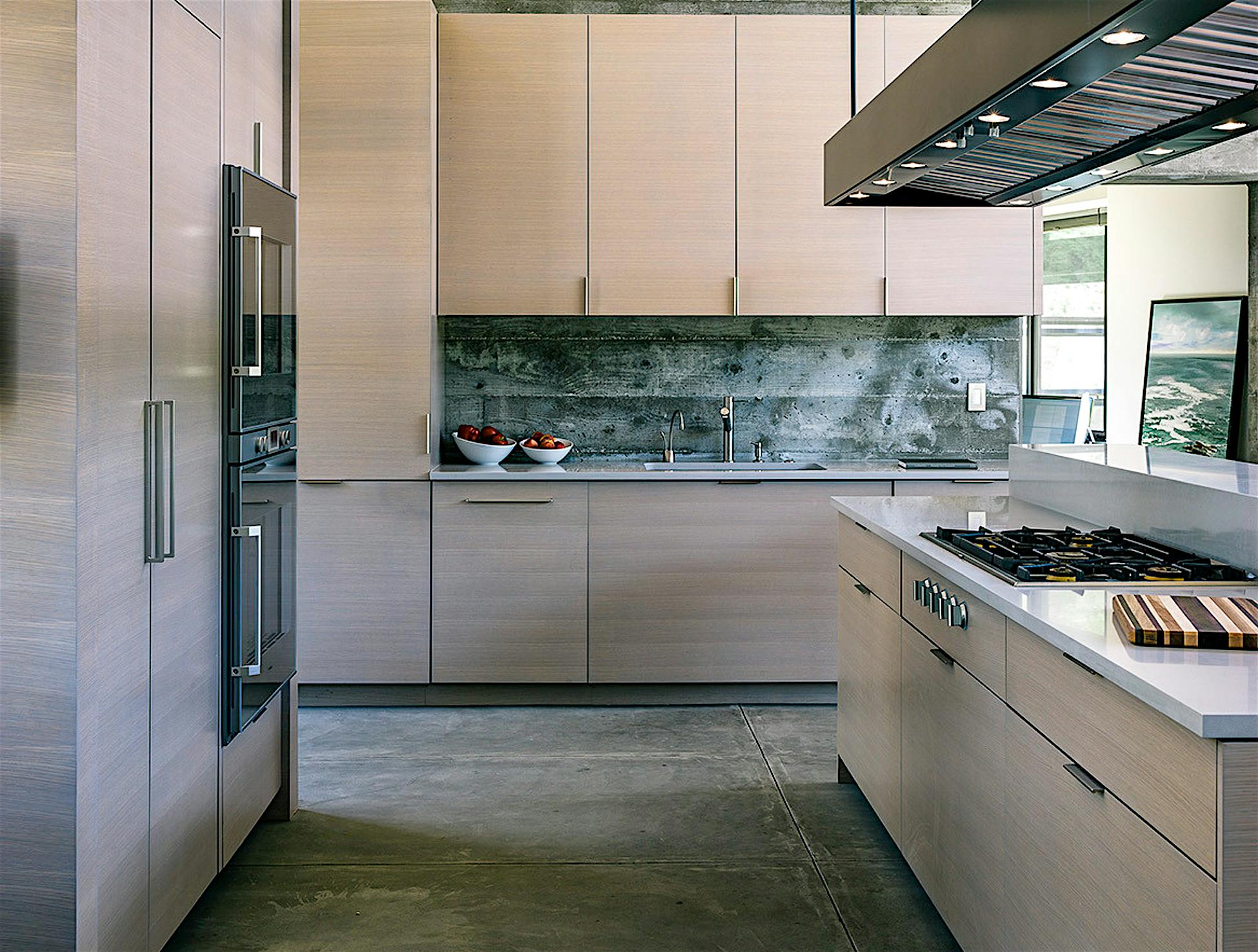 modern kitchen design at Butterfly House