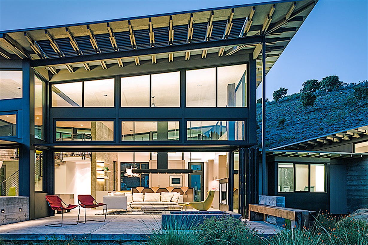 floor supported residential glass walls