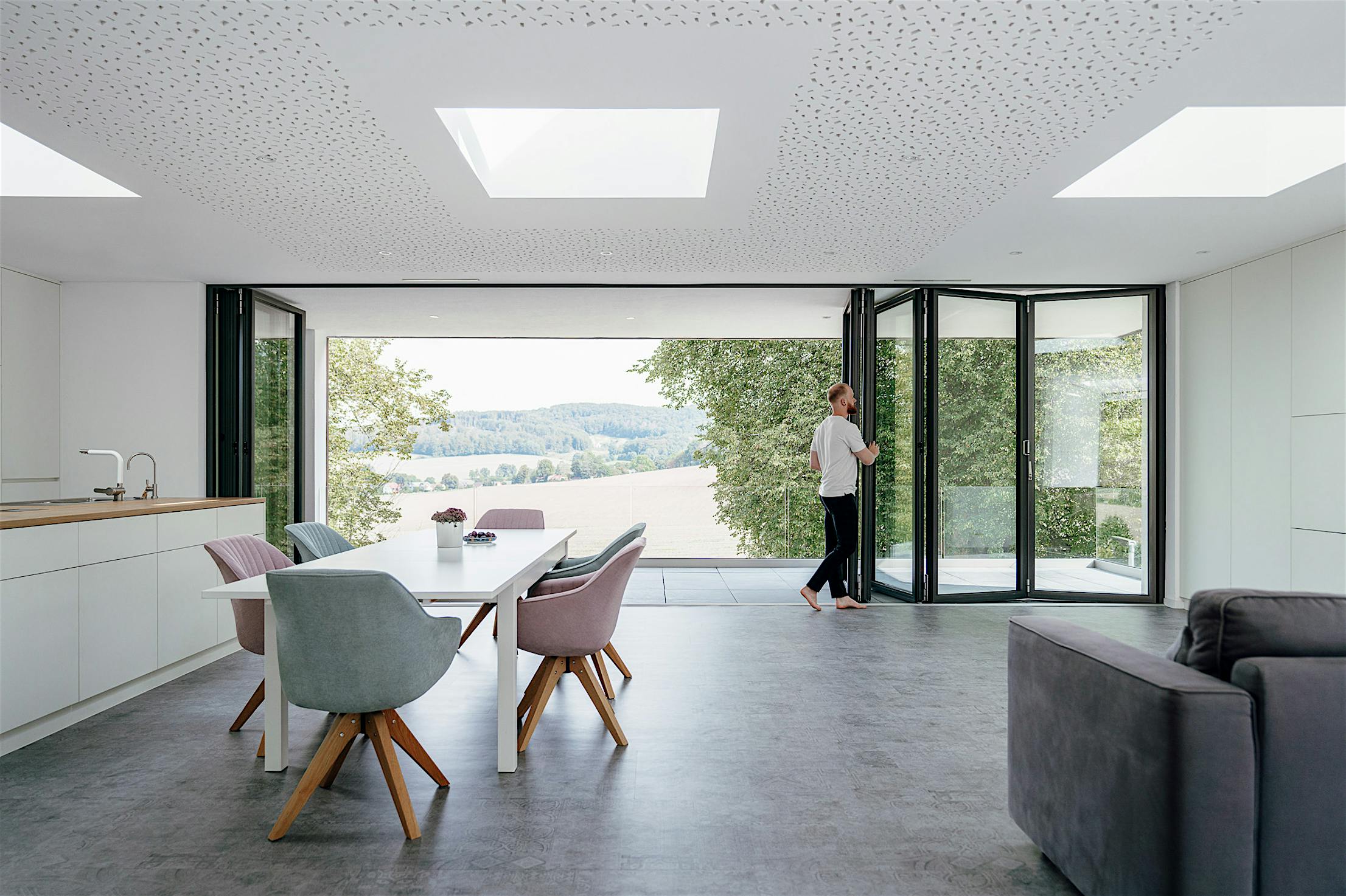 Generation 4 folding glass wall systems by NanaWall