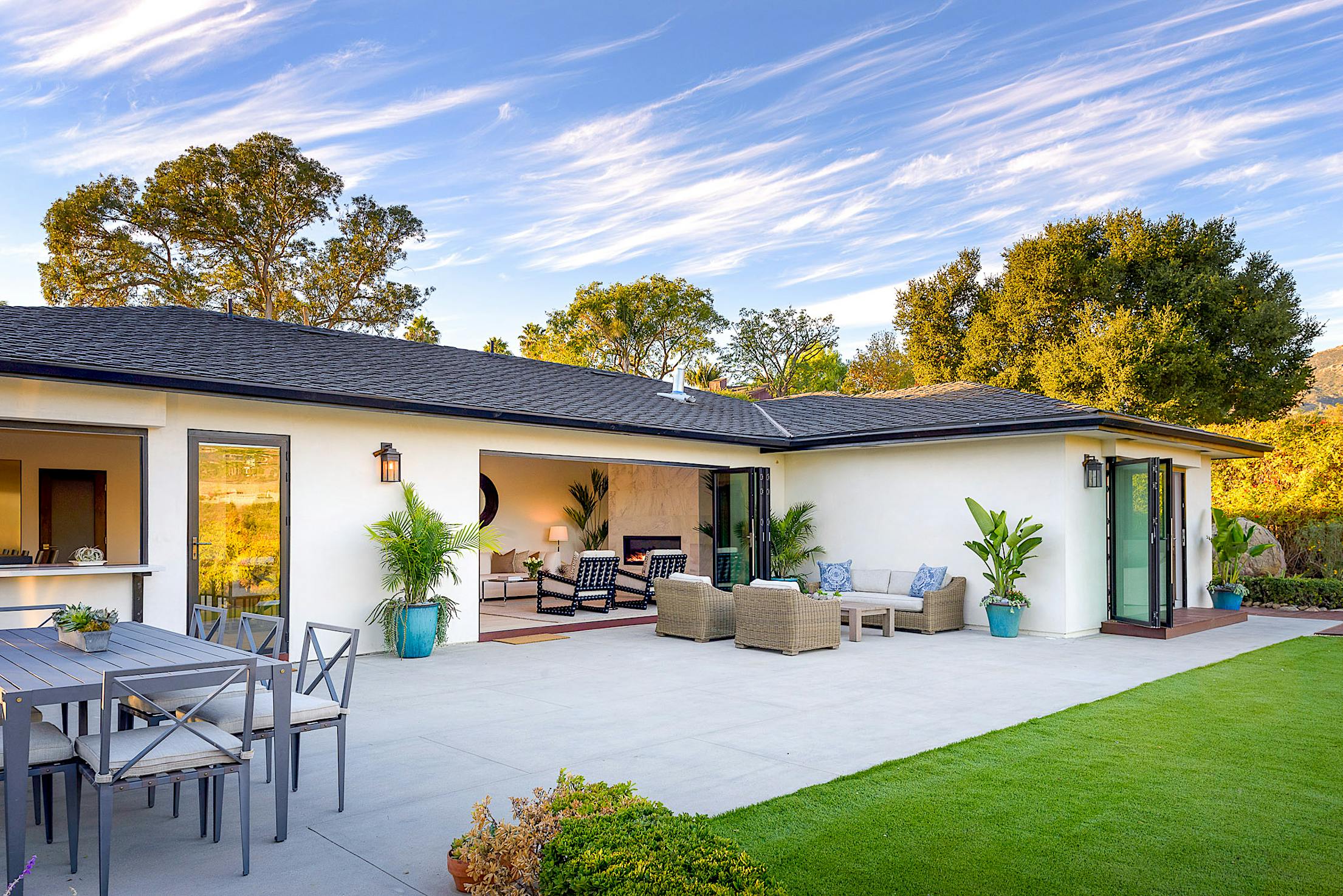 NanaWall systems provide indoor outdoor lifestyle