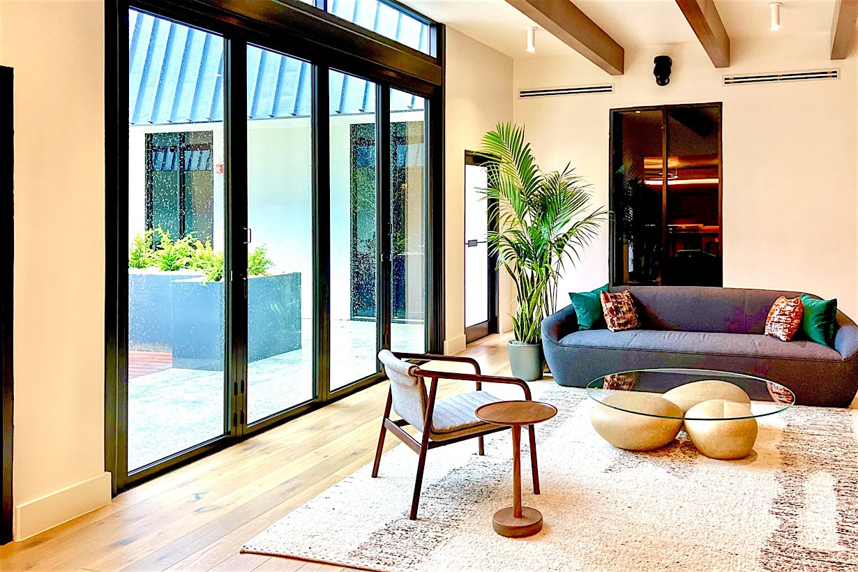 commercial folding door