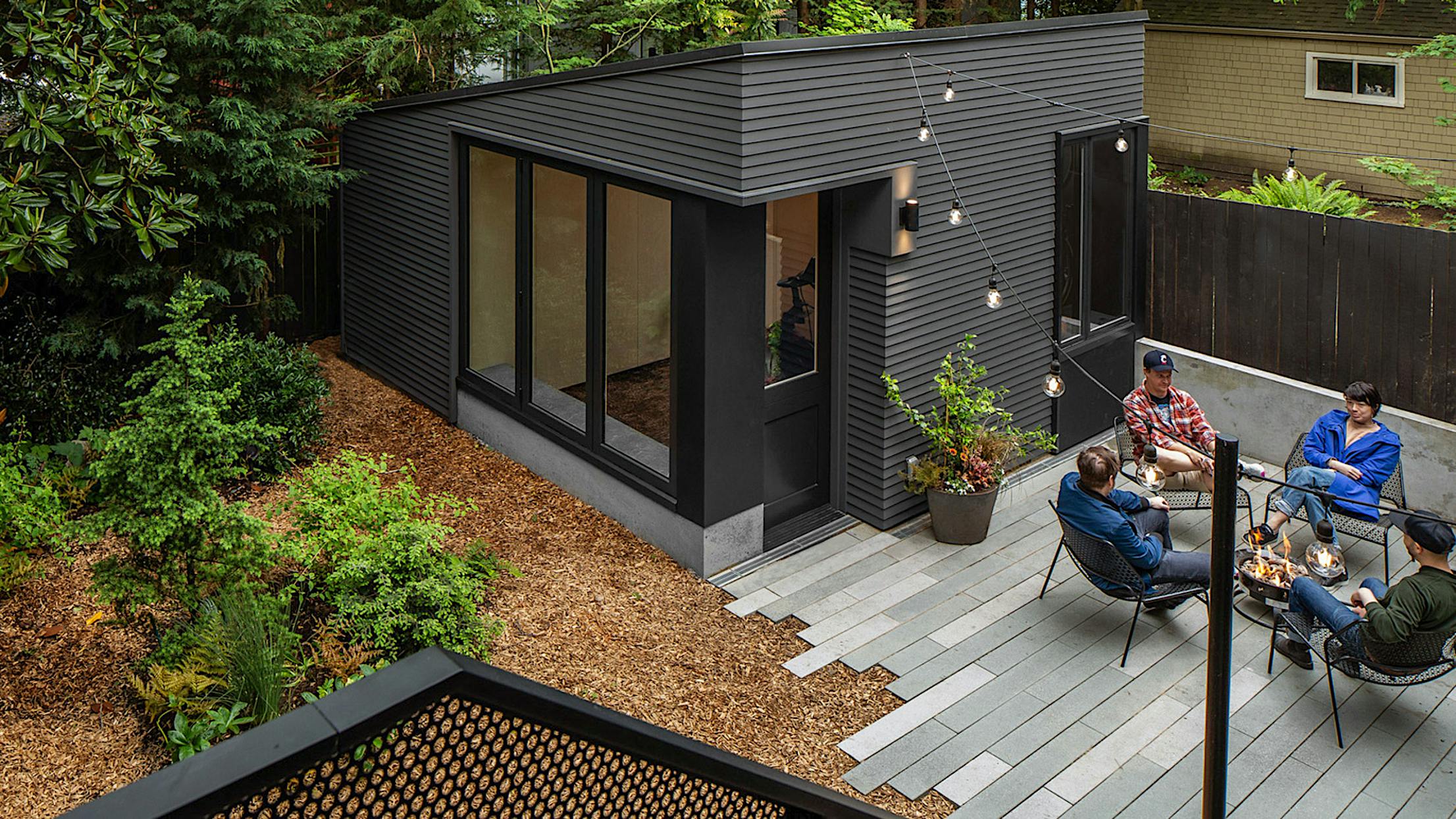 ADU with NanaWall folding window system