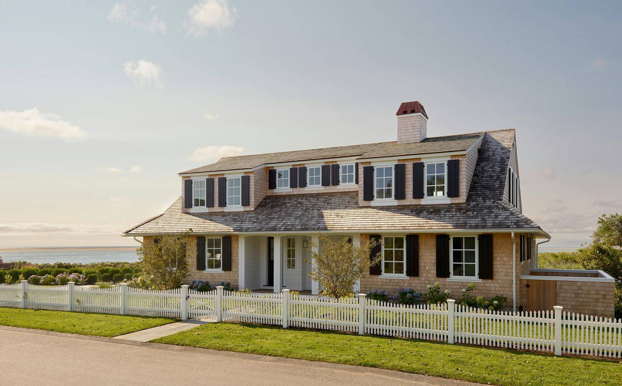 Chatham home with minimal sliding glass walls