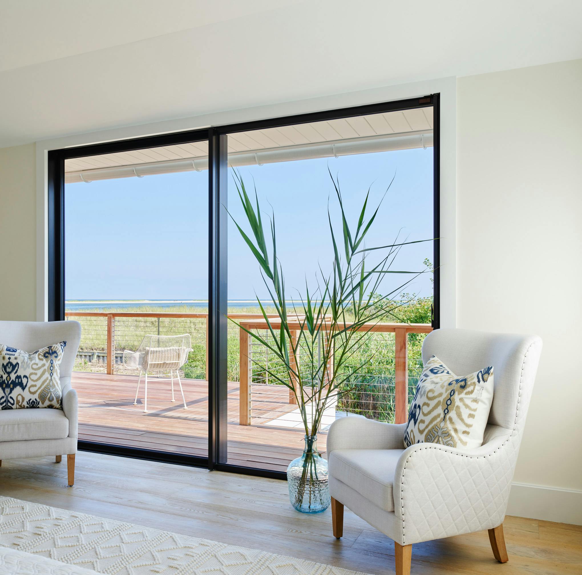 pictural frame sliding glass walls