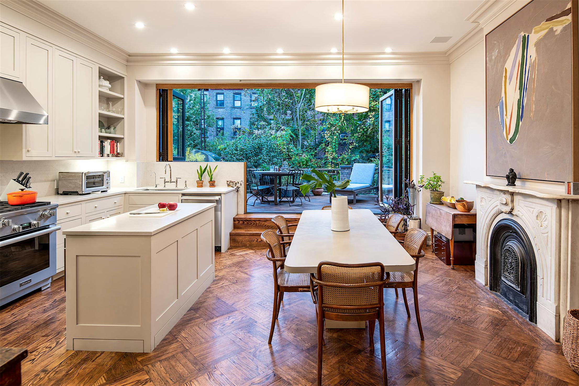 wood window door combination