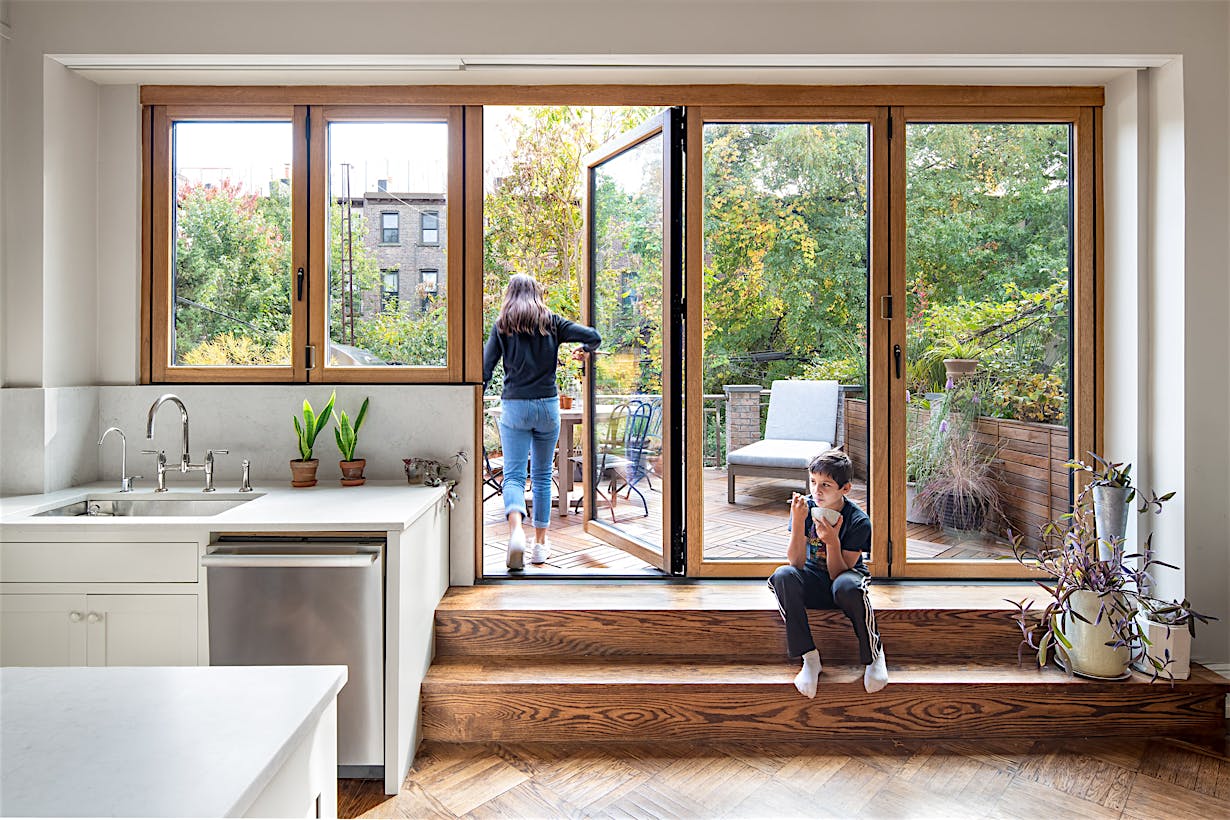 NanaWall window door combination