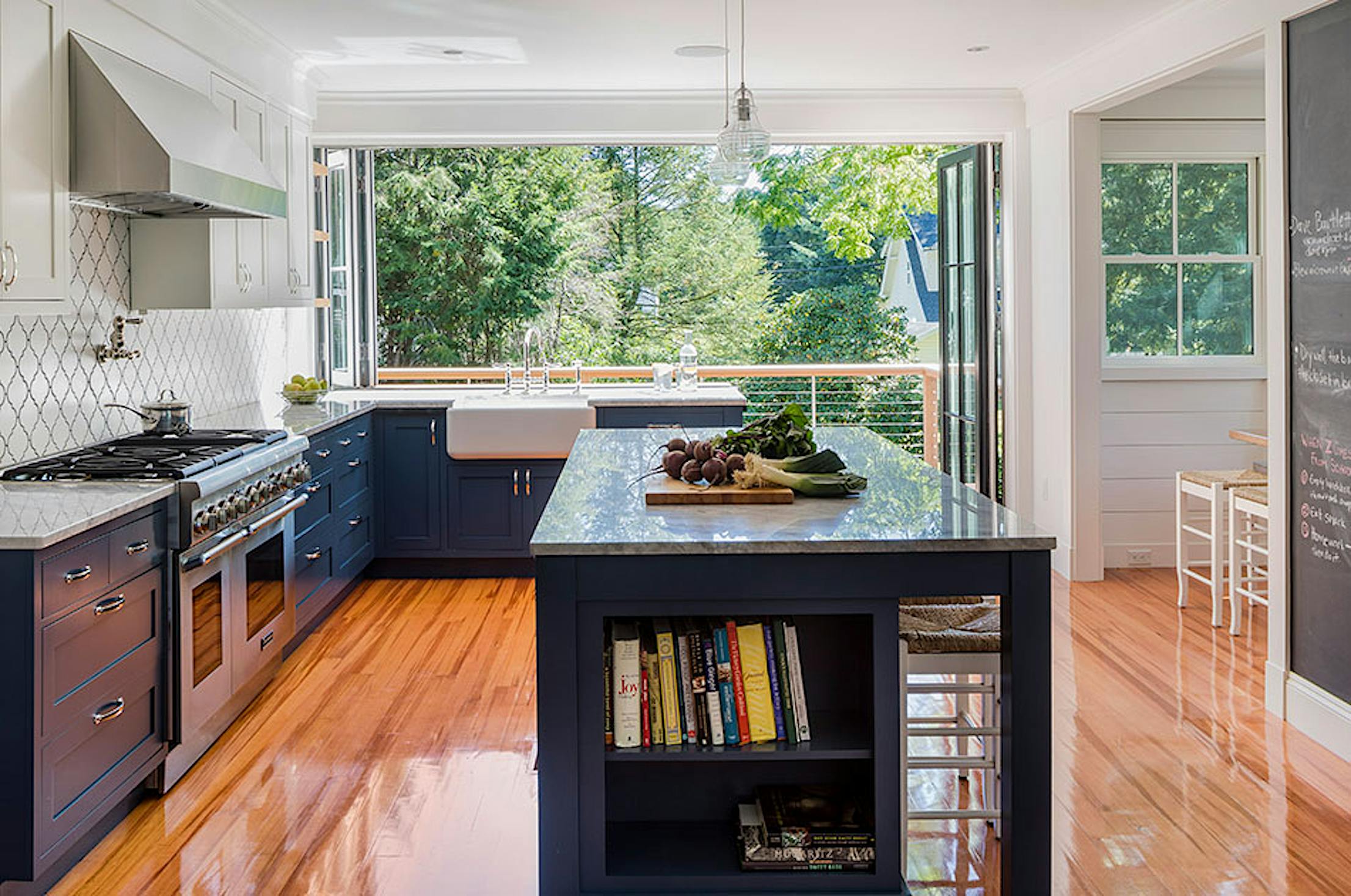 folding window door combination