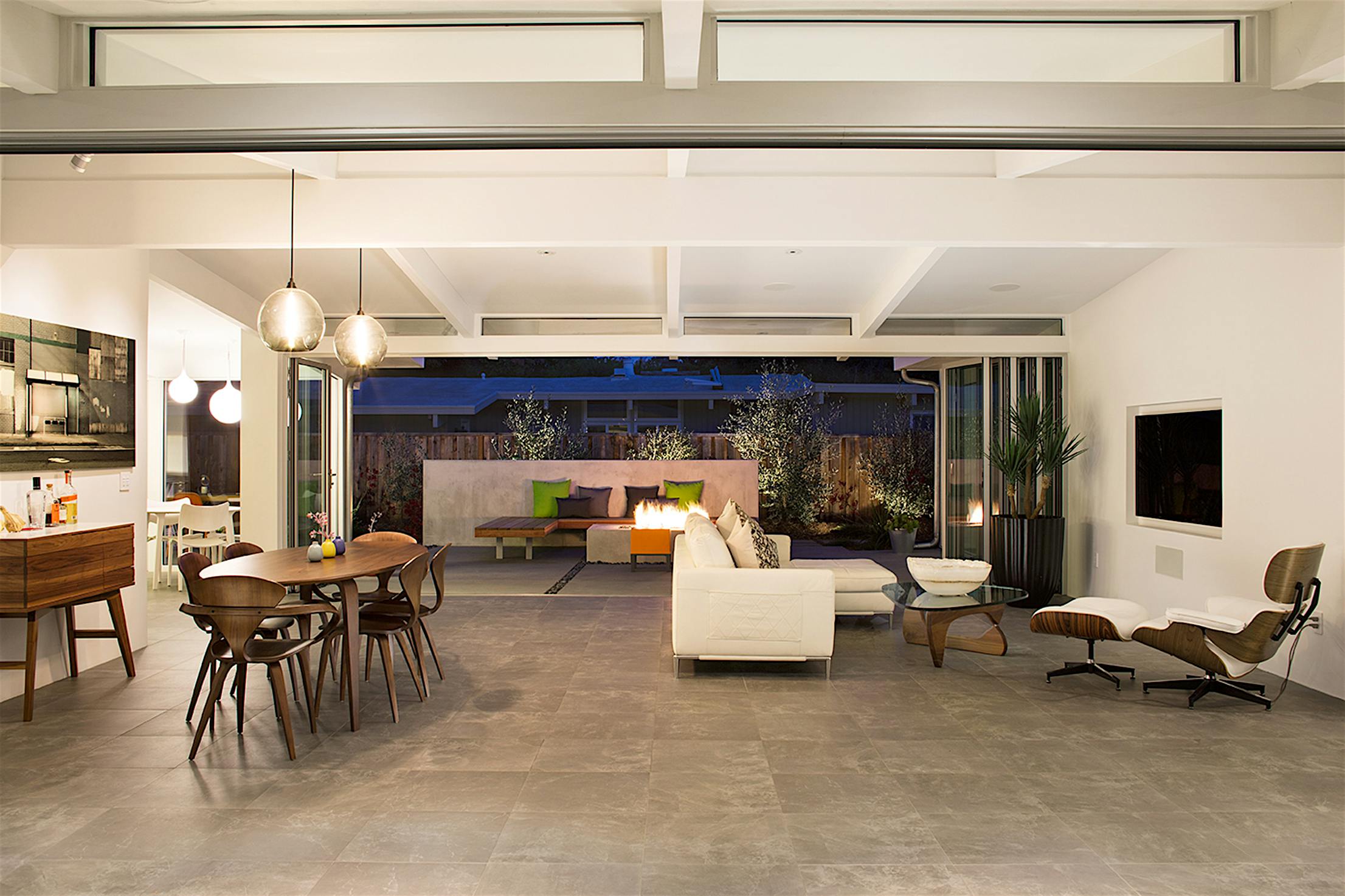 aluminum framed opening glass wall systems