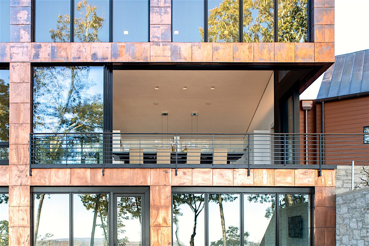 cero minimal sliding glass walls
