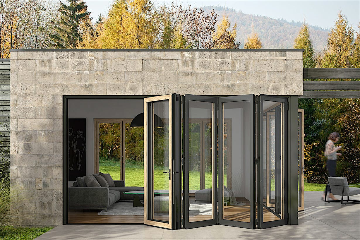 retractable glass wall systems by NanaWall