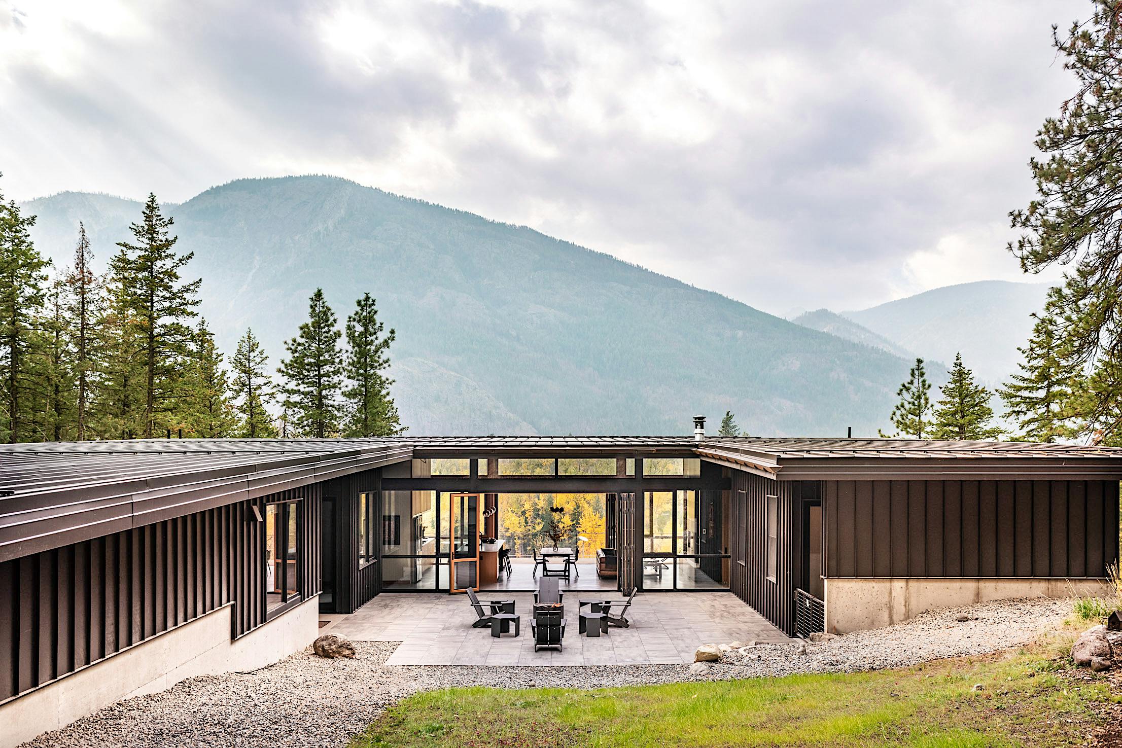 NanaWall clad folding glass walls