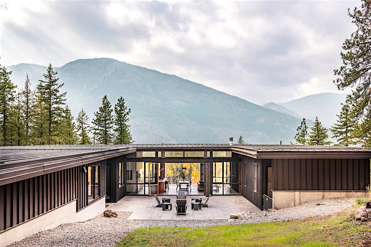 NanaWall clad folding glass walls