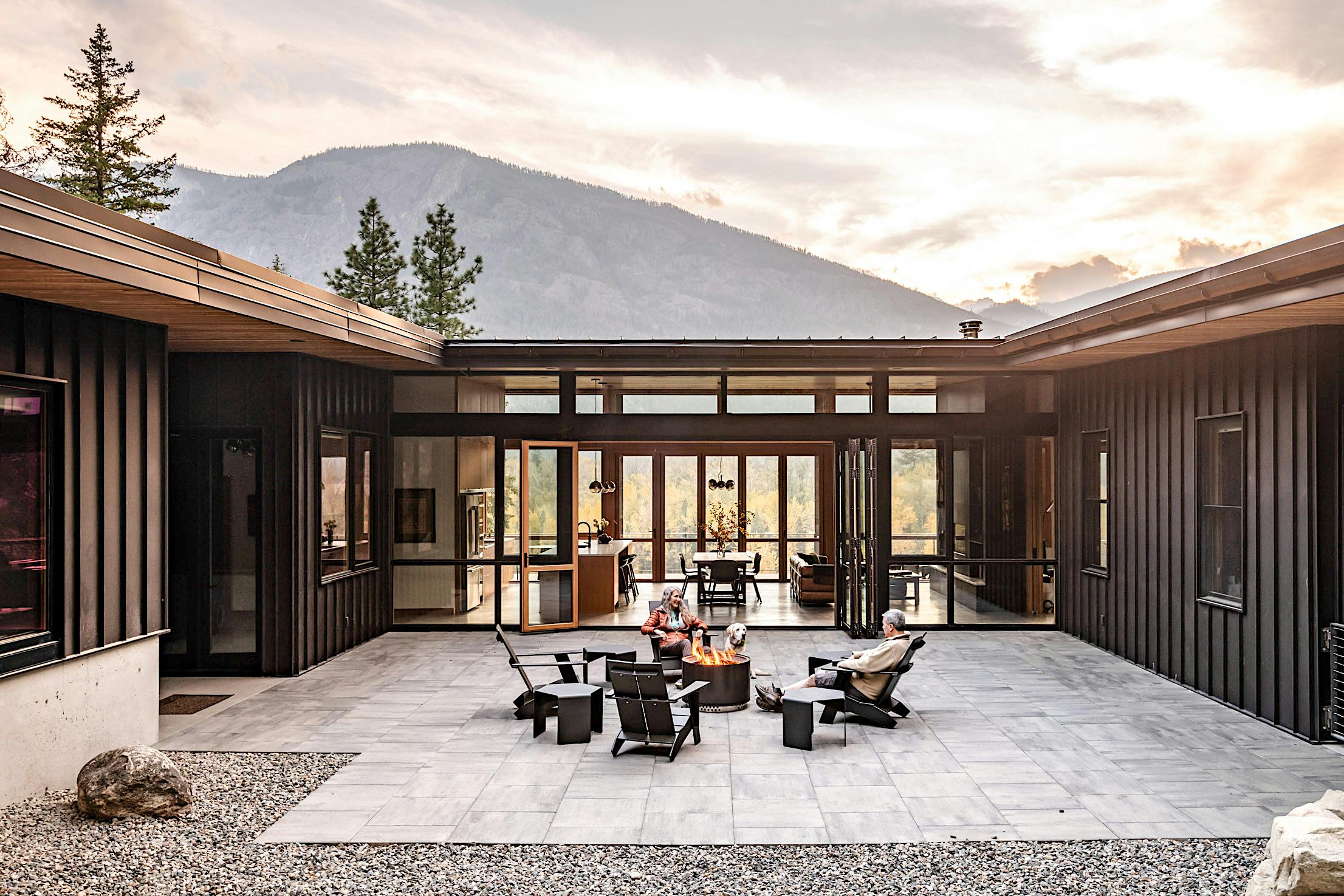 clad folding glass walls