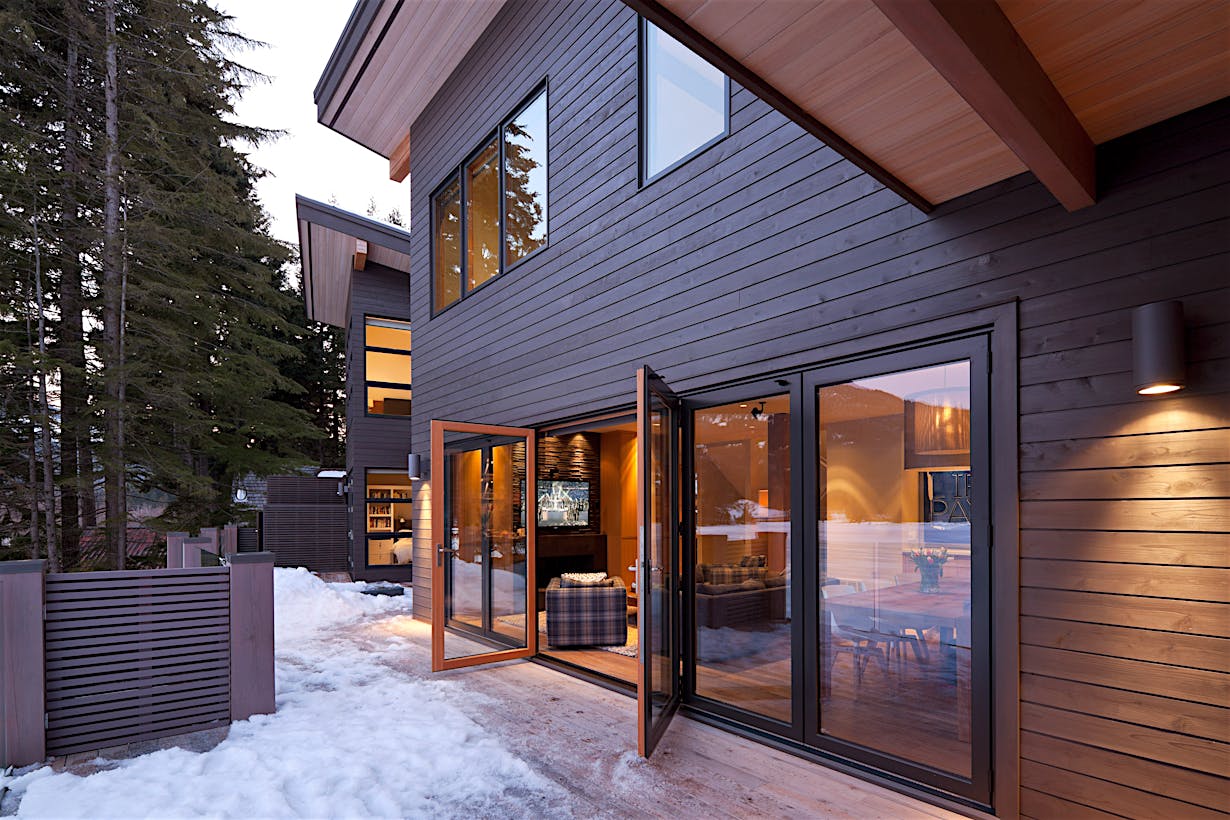 moveable glass wall swing doors