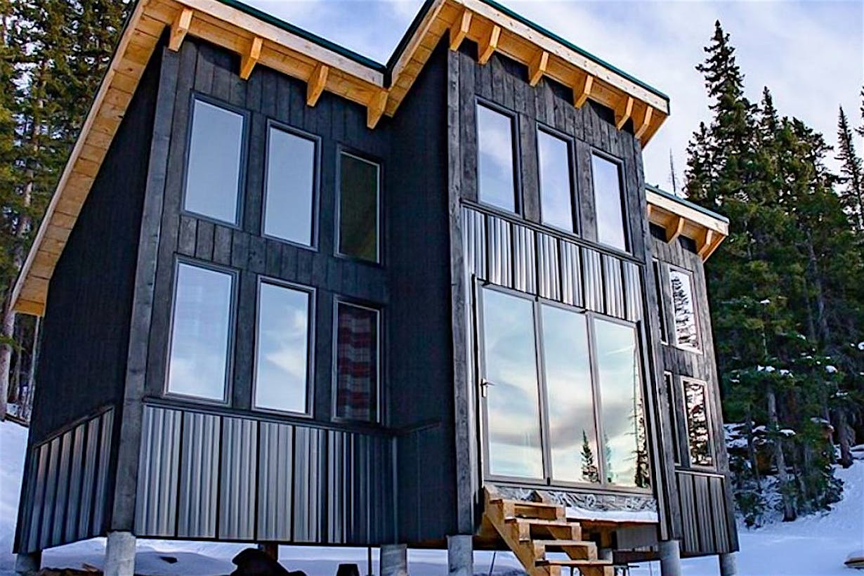 aluminum opening glass wall