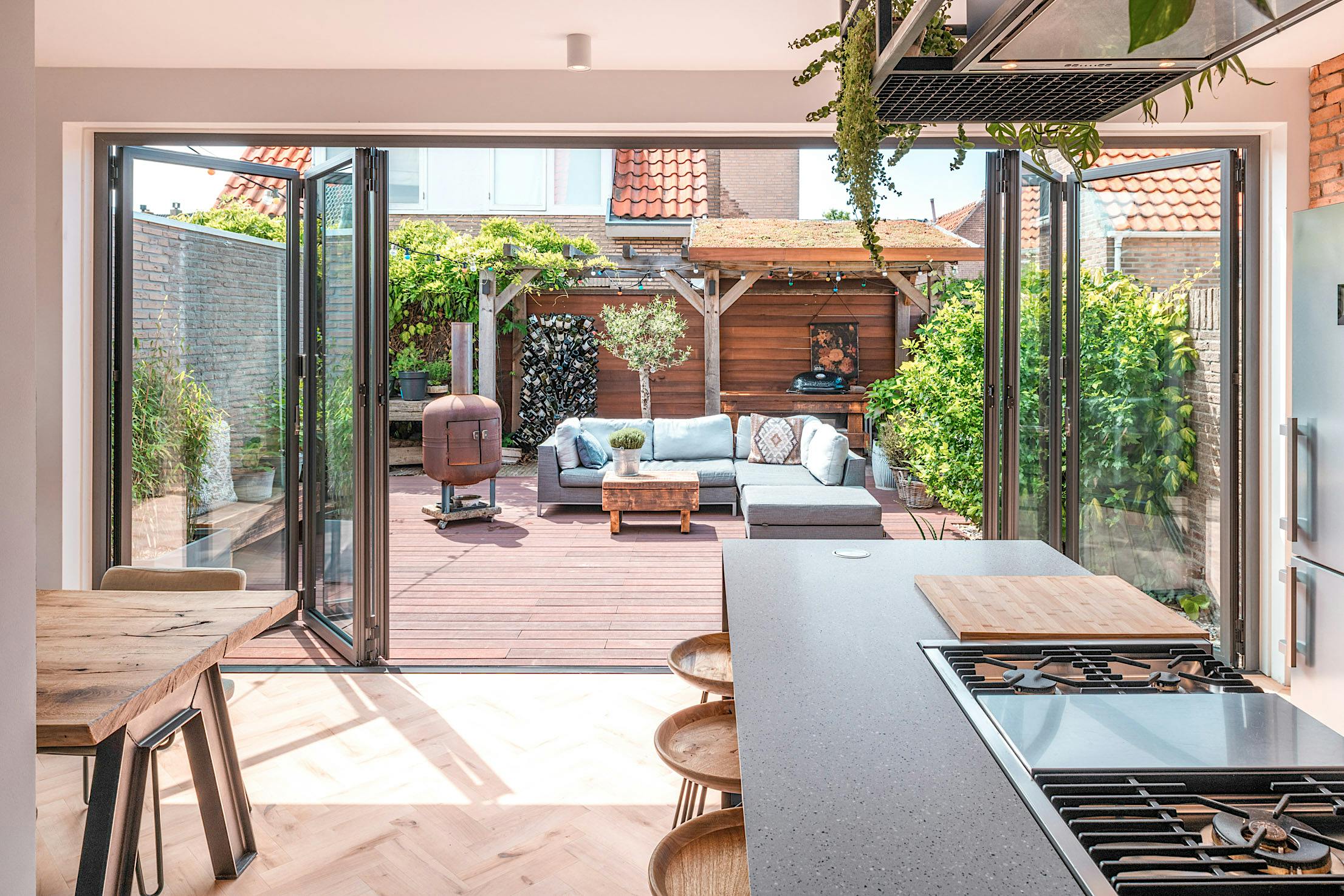 NanaWall bifold glass doors