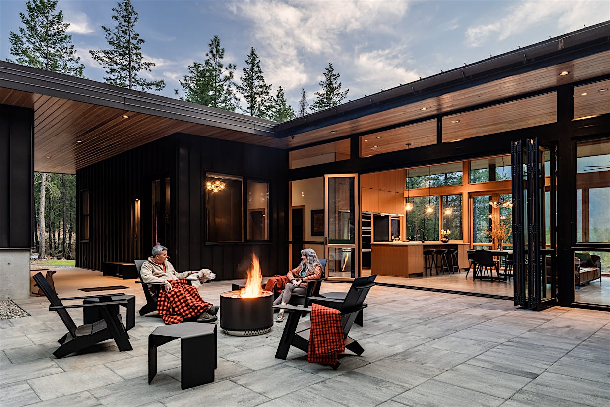 clad retractable glass patio doors