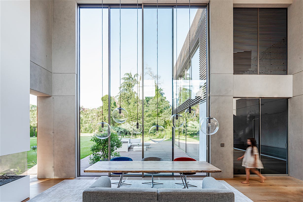 NanaWall opening glass walls
