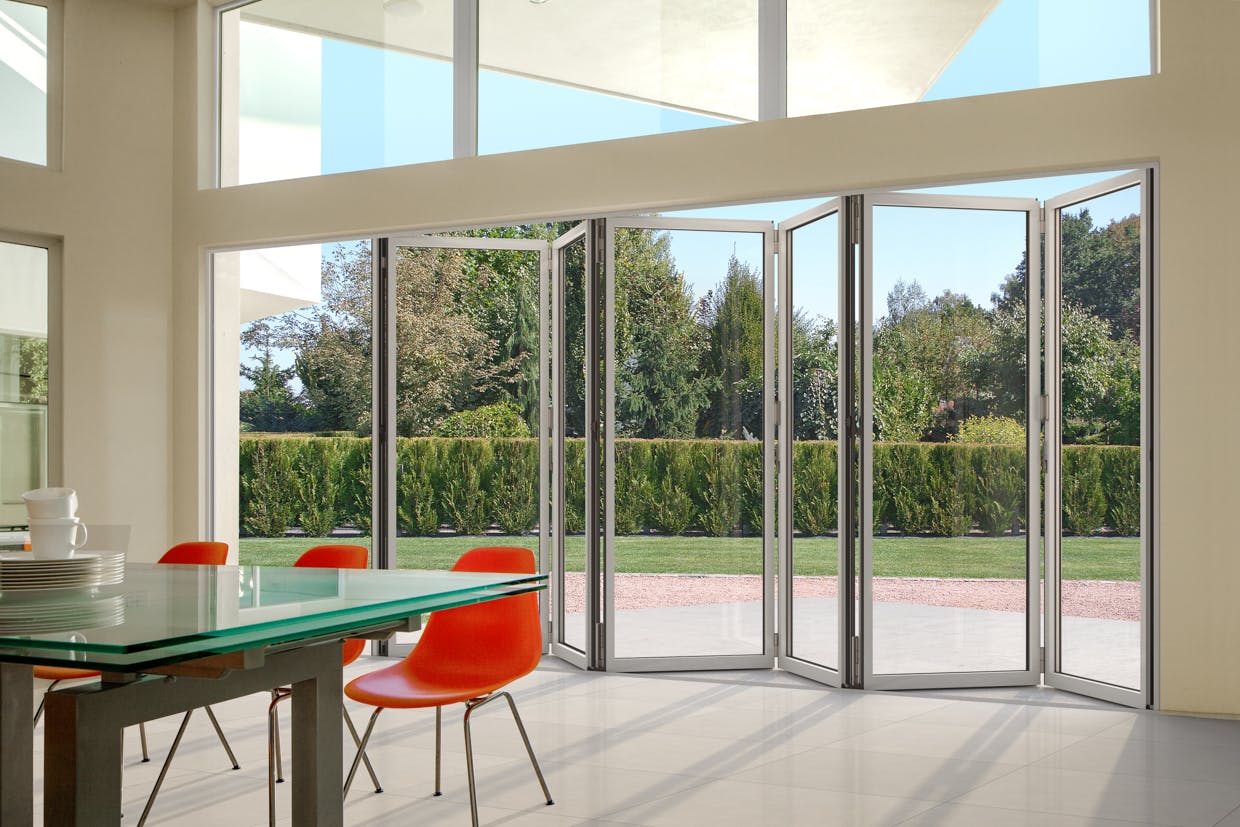 operable glass walls