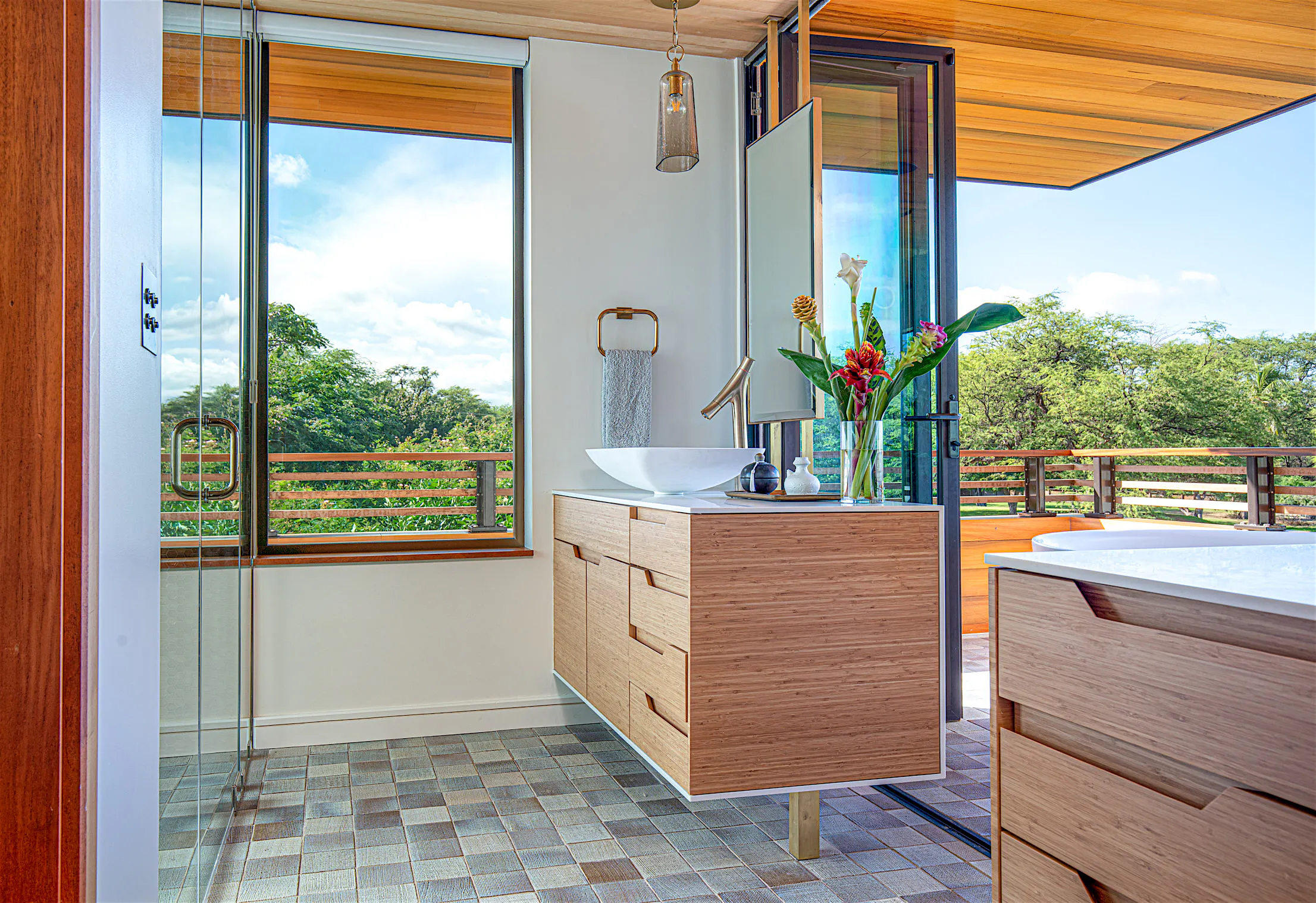 2023 Design Inspiration: Spa-Like Bathrooms with Operable Glass Walls