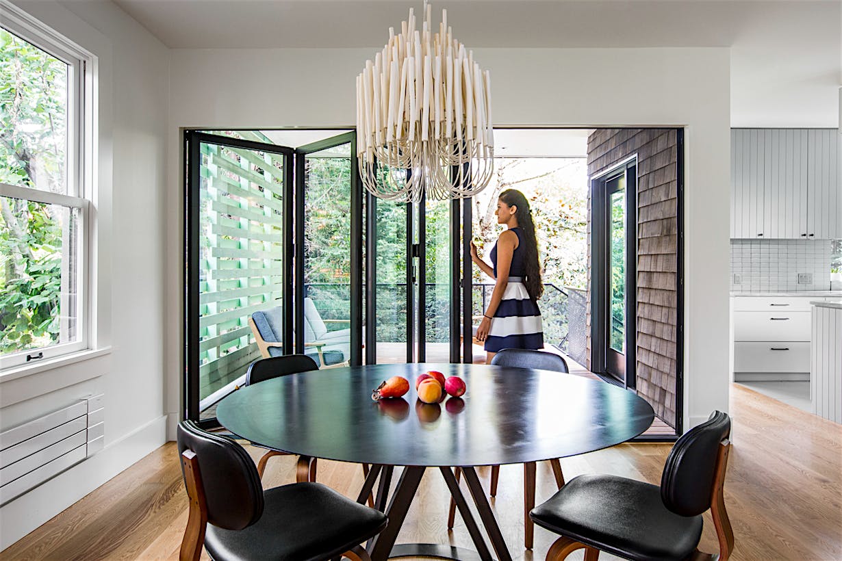 NanaWall bifold glass doors