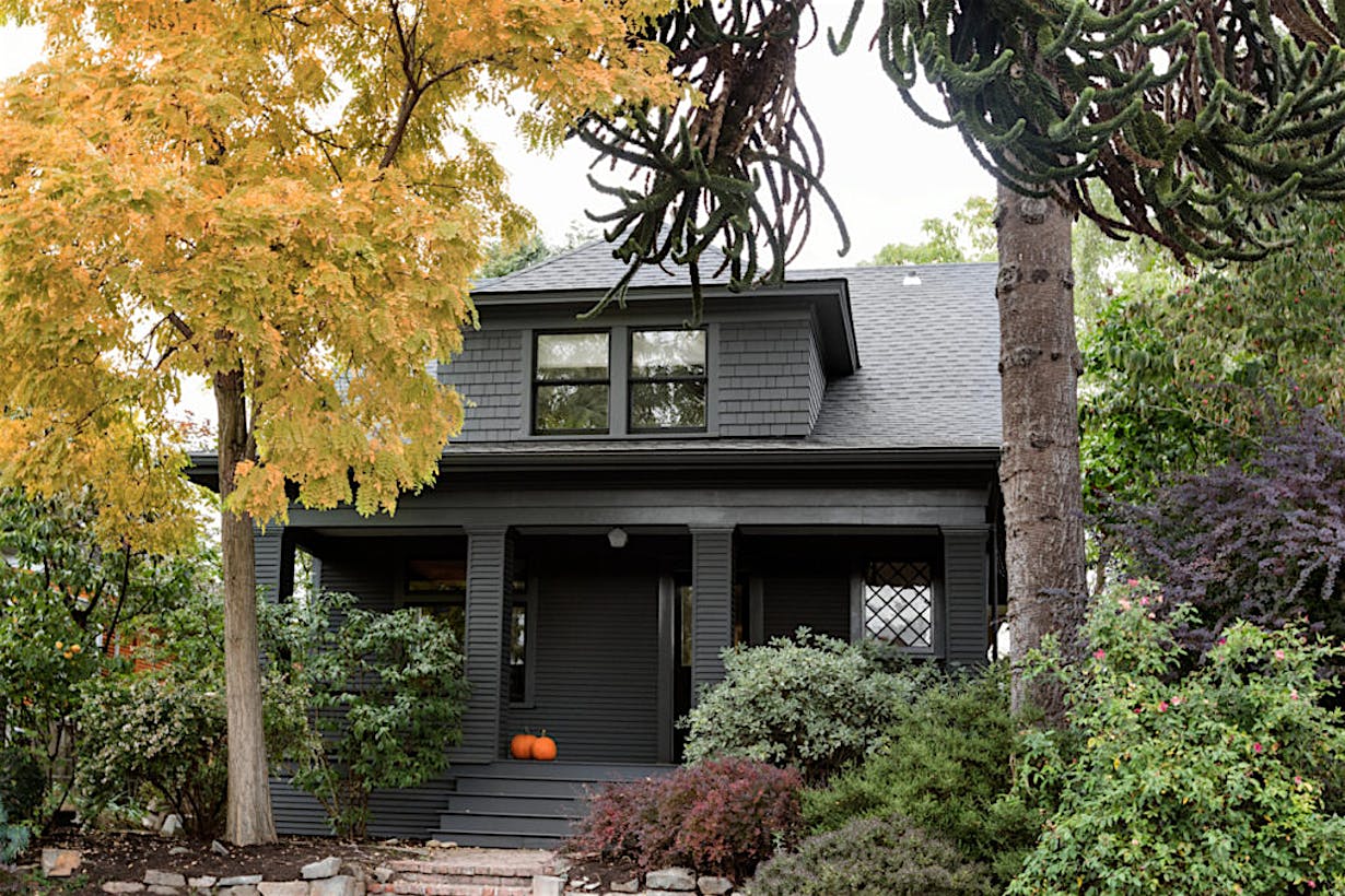 home reno with bifold glass doors