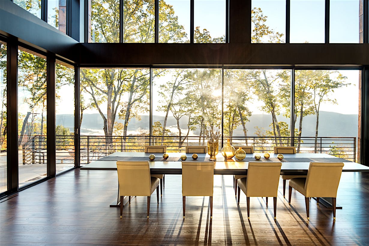 cero retractable glass walls