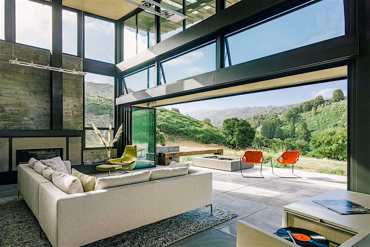 NanaWall retractable glass doors