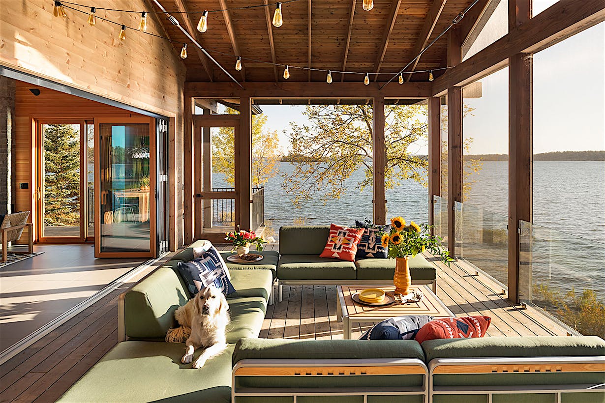 folding glass walls for outdoor living spaces