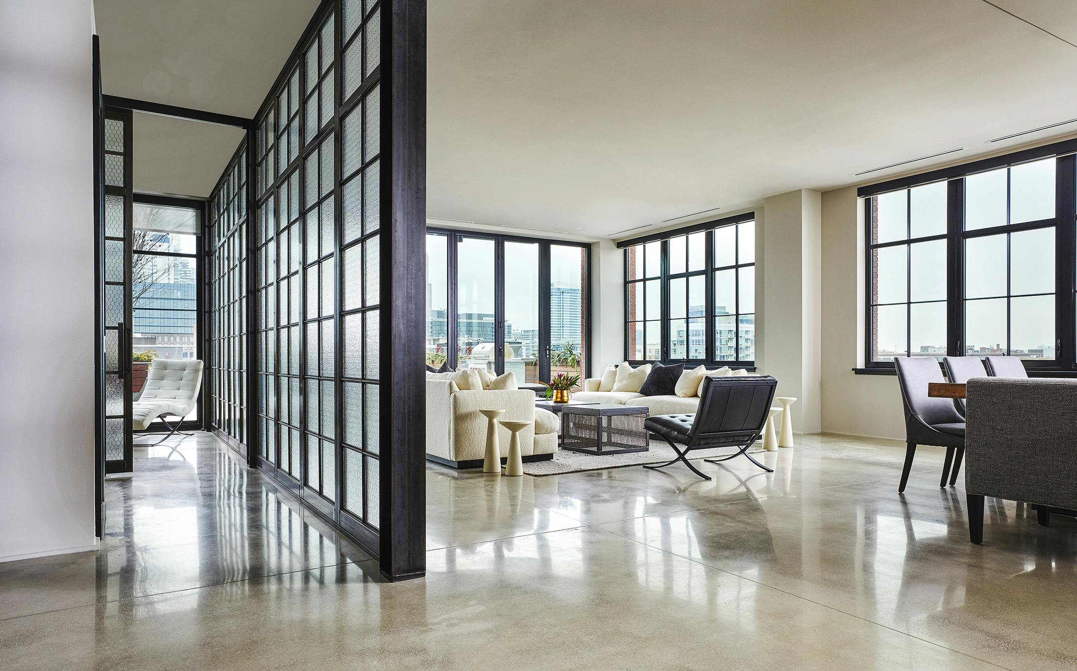 luxury condo folding glass wall systems