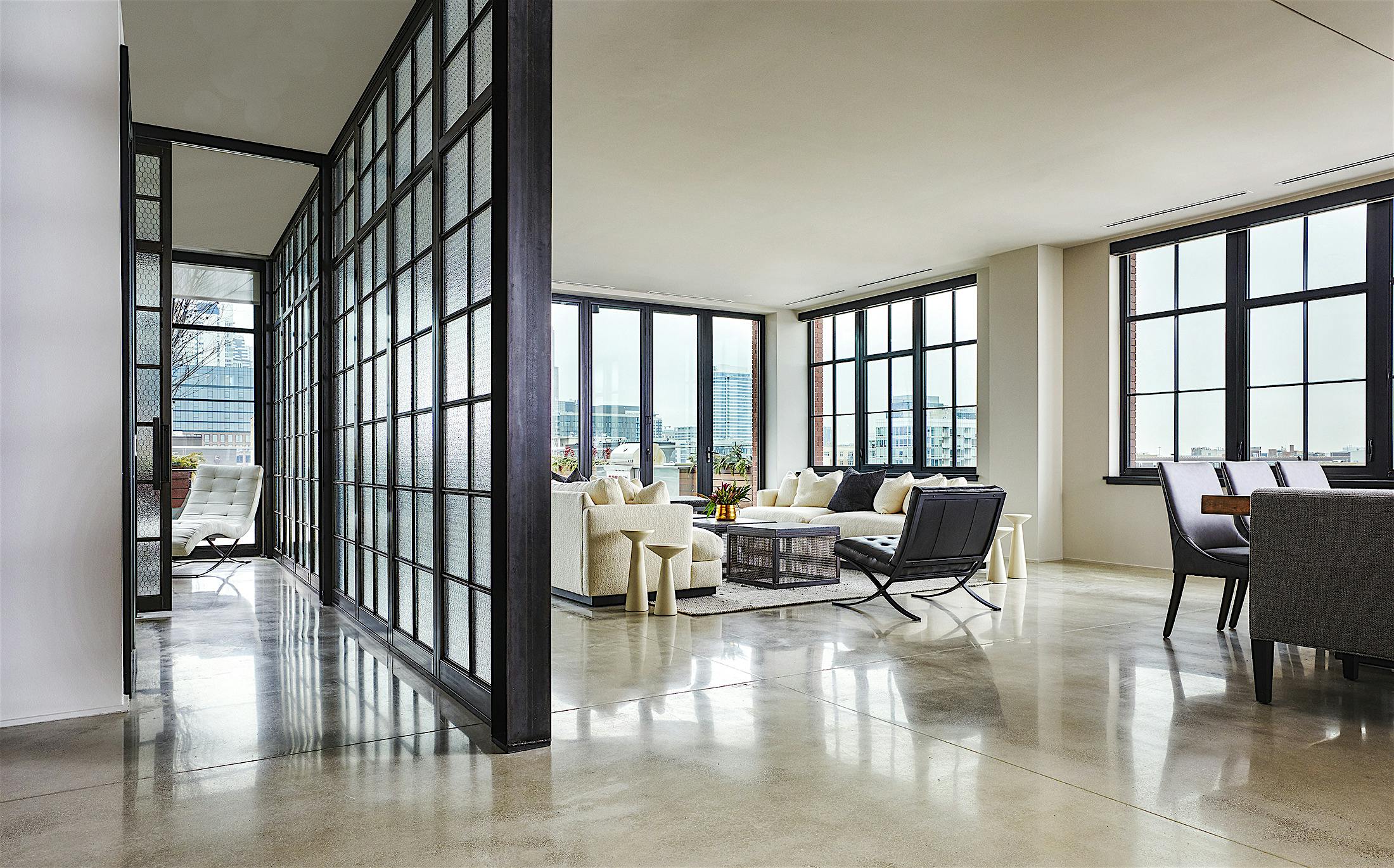 luxury condo folding glass wall systems