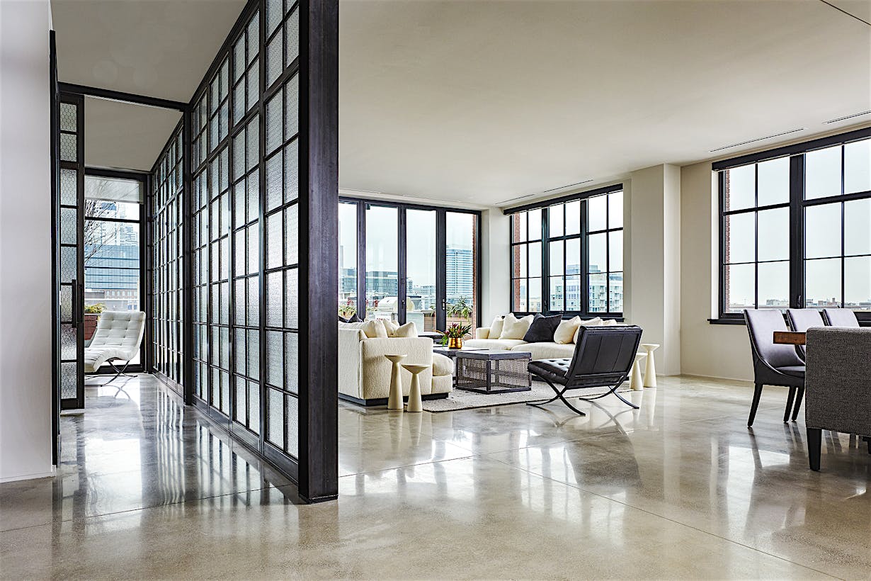 luxury condo folding glass wall systems