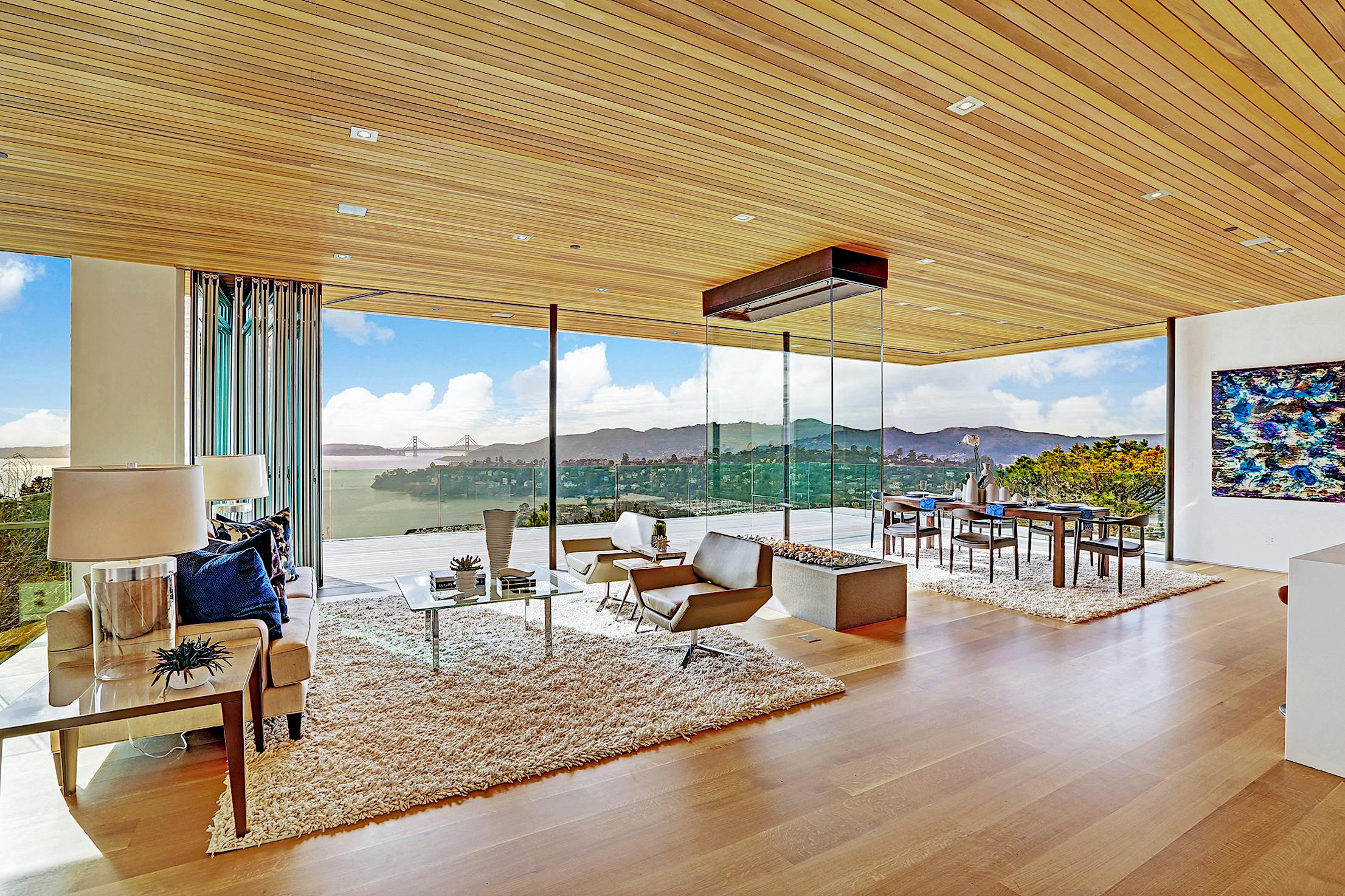 glass walls