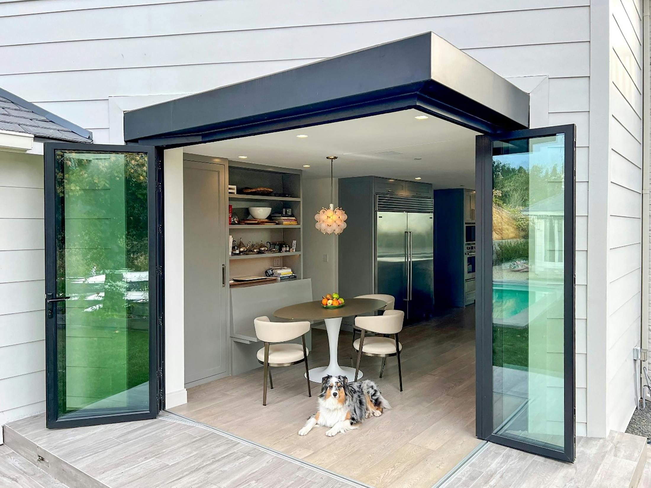 aluminum folding glass doors