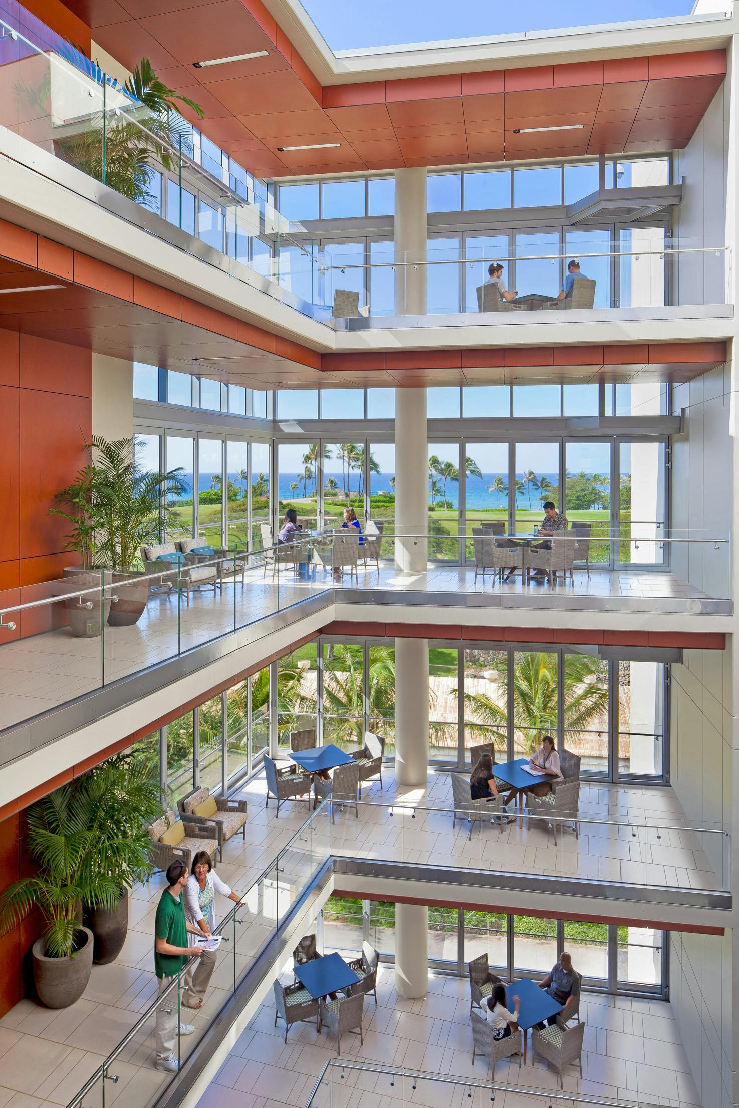 university of hawaii with NanaWall exterior retractable glass walls