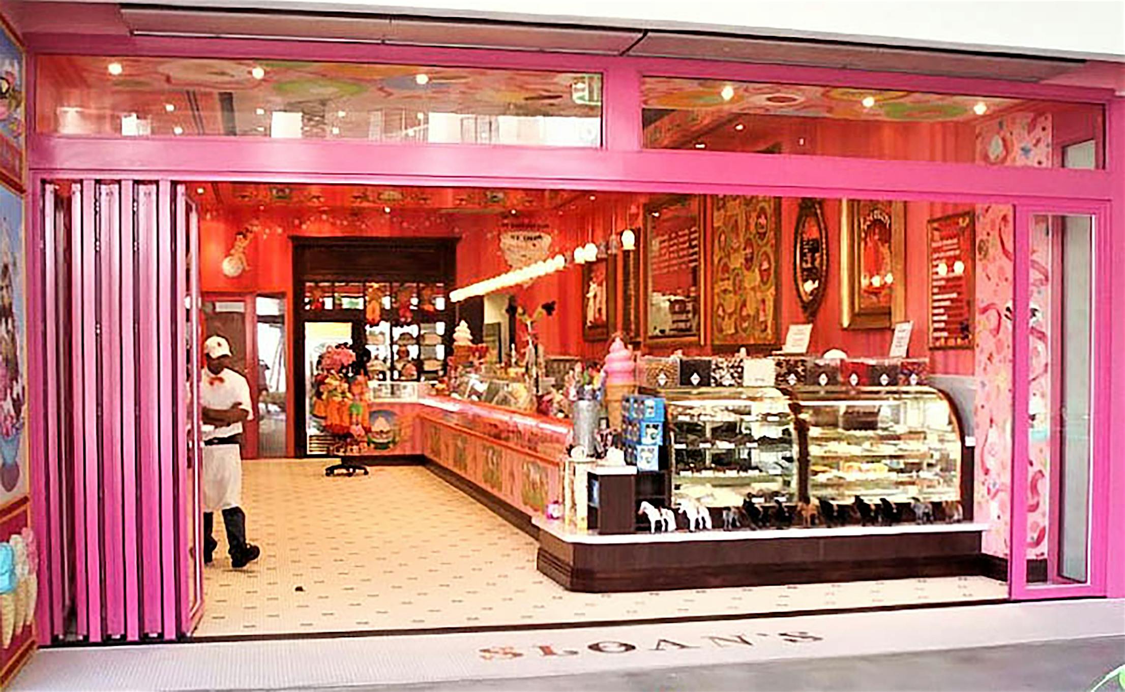 Barbie powder coat color glass wall systems